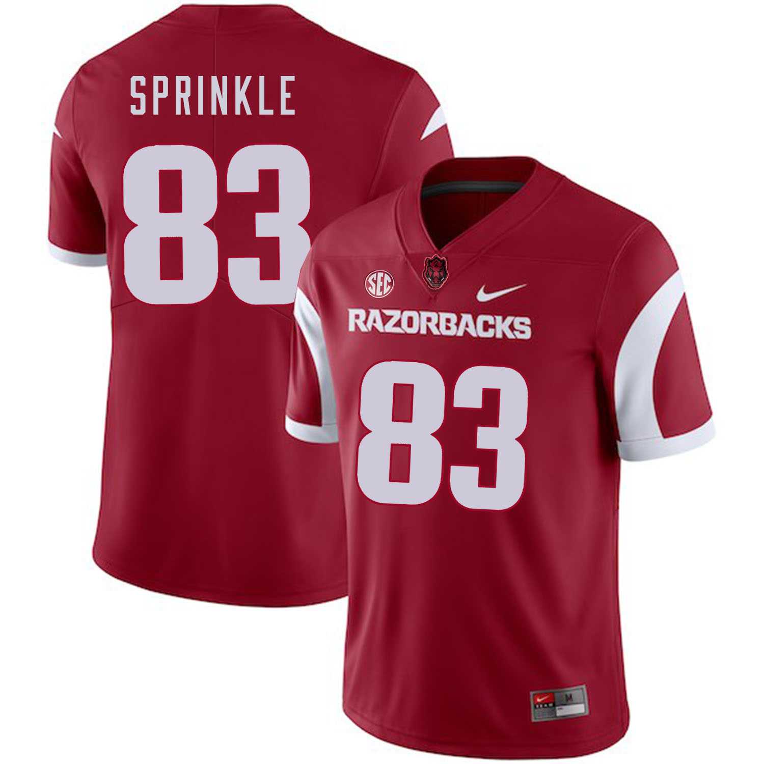 Arkansas Razorbacks 83 Jeremy Sprinkle Red College Football Jersey Dzhi,We sell and wholesale Arkansas Razorbacks 83 Jeremy Sprinkle Red College Football Jersey Dzhi on line form chian!